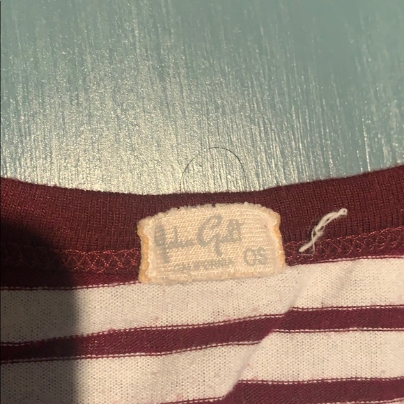 Red and white striped t-shirt - Picture 3 of 3